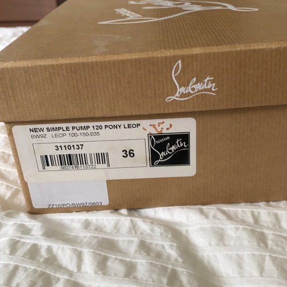 Christian Louboutin Pony Leopard - Picture 3 of 3